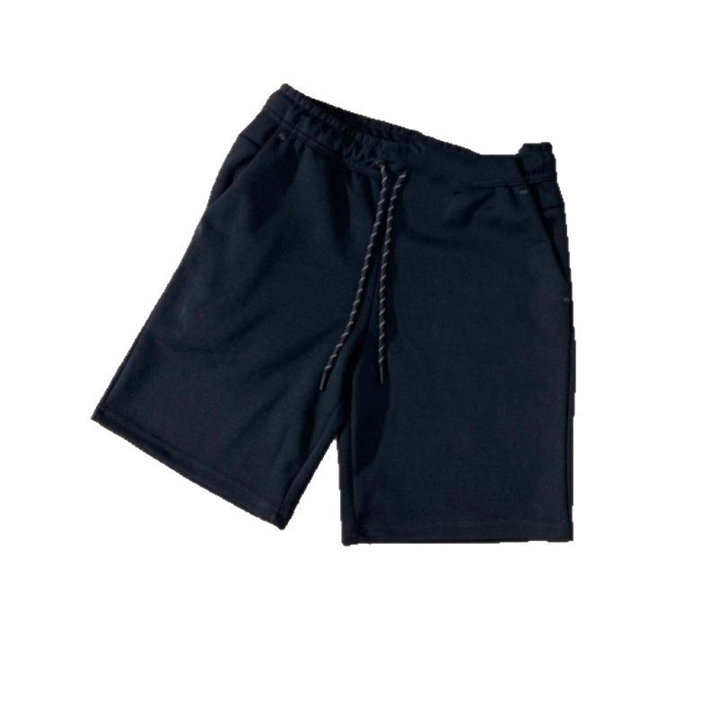 Pantalones cortos deportivos de verano delgados de algodón sueltos casuales pantalones de cinco puntos para adolescentes de playa pantalones rectos