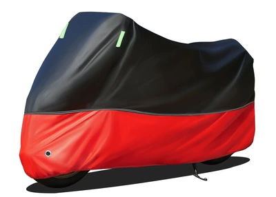 Car clothing — Covers, Dustproof Covers, Motorcycle Covers - m18080100cm-small-version-with-black-on-top-and-red-on-bottom