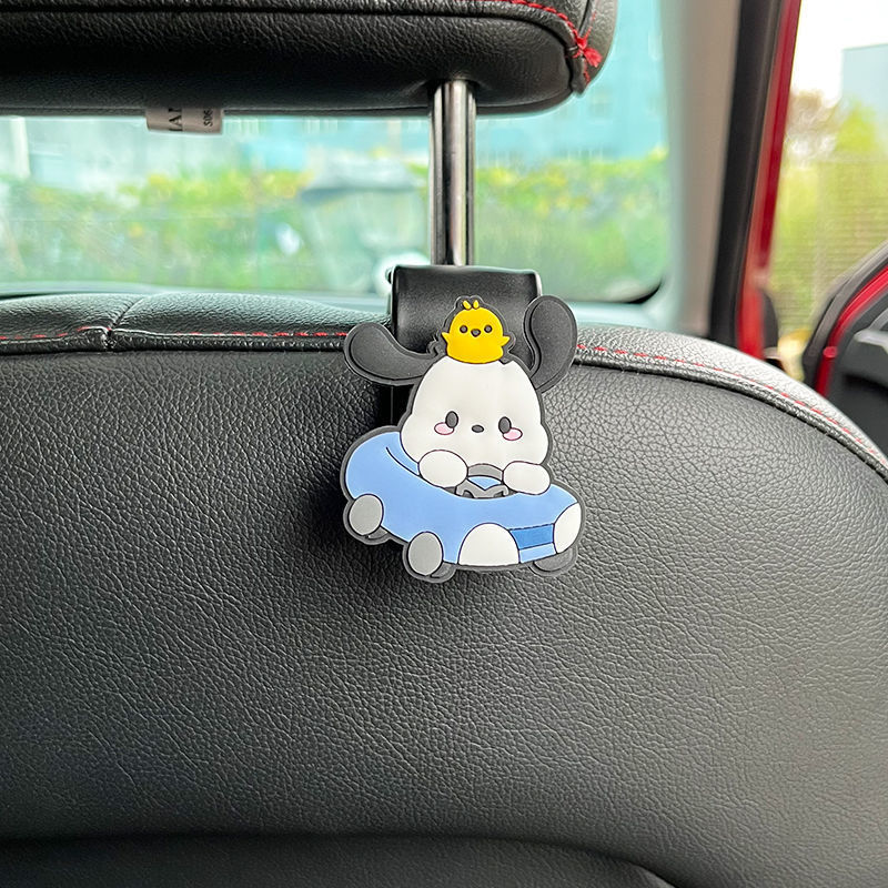 Asiento de automóvil espalda gancho lindo perro Pachia para la cola trasera del automóvil gancho red multifuncional suministros