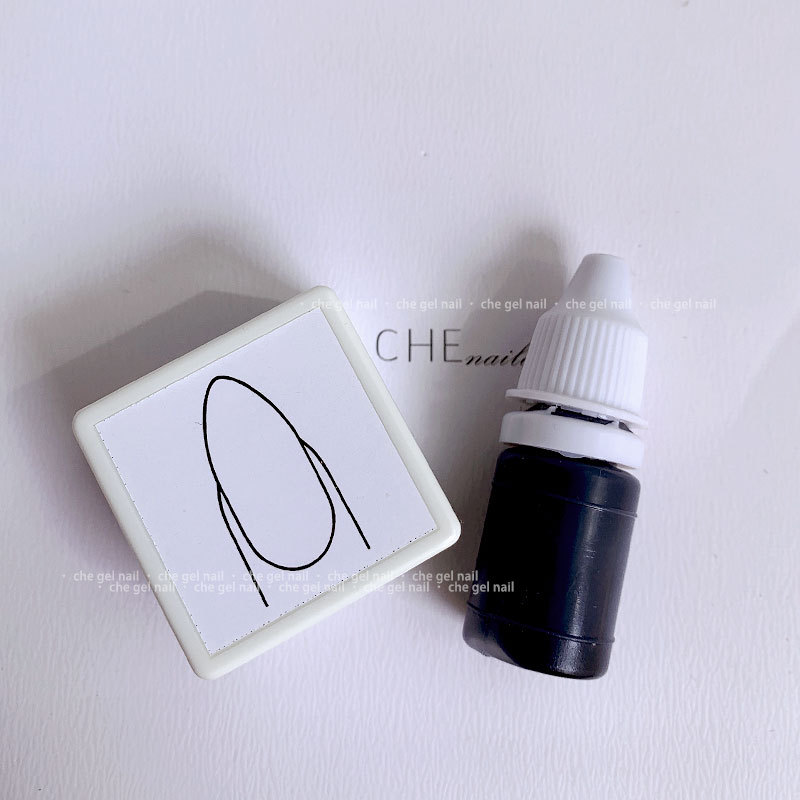 Manicura principiante Acuarela Pintado a mano de uñas práctica sello diseño un estilo sello molde DIY herramienta de producción