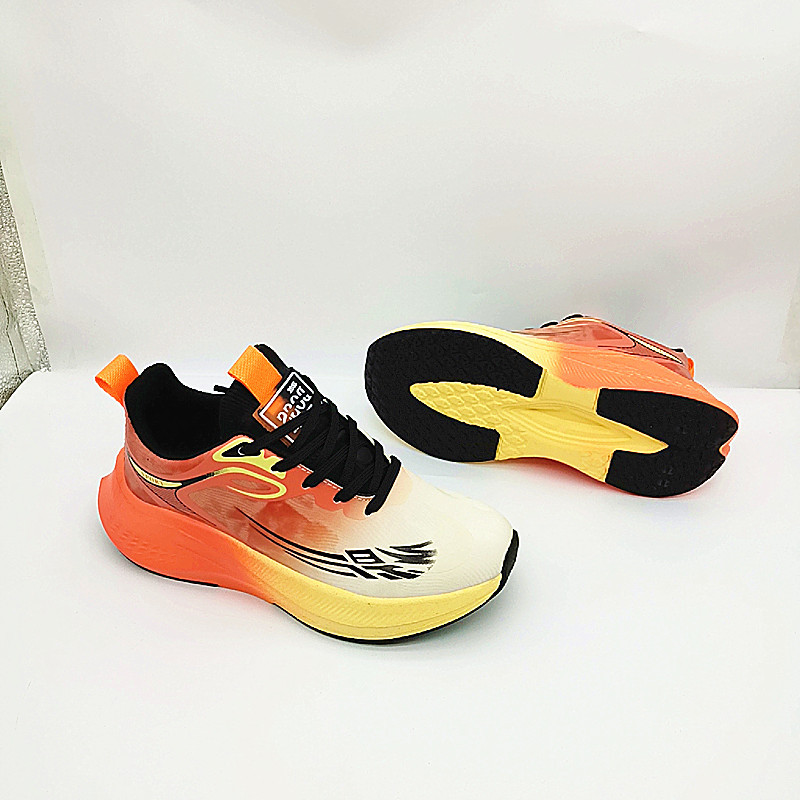 36-44 Tales de cuero de otoño ventilador amortiguador zapatos de corrida de hombre zapatos deportivos cómodos zapatos de trotar