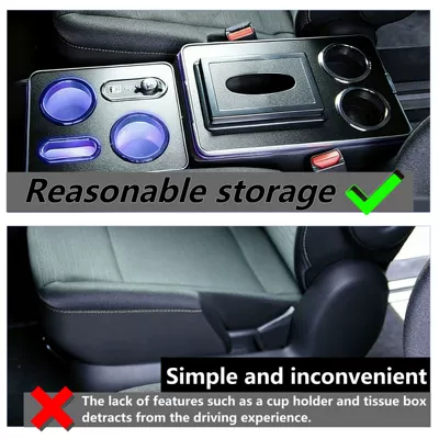 Hybrid Version with Battery – Armrest box