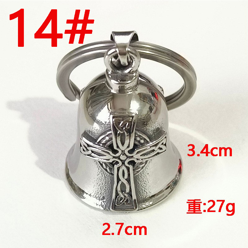 Europa y los Estados Unidos Amazon venta caliente campanas en el nuevo crucifijo retro exorcismo montar joyas colgante campanas