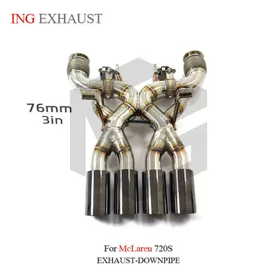 Suitable for McLaren 720S Exhaust pipe
