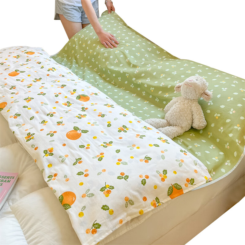 Saco de dormir sucio de hotel de algodón para un solo viaje sábana de algodón cubierta de edredón para viajes de negocios sábana de una pieza portátil