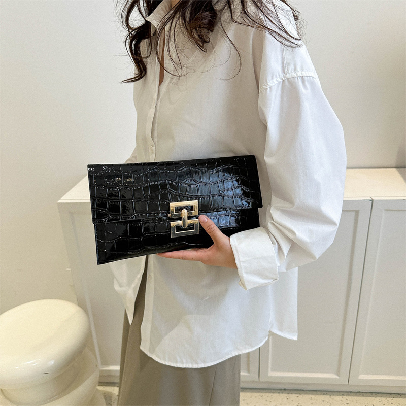 Estilo occidental retro sobre bolsa para mujeres 2023 verano nuevo elegante casual simple embrague moda retro bolsa para mujeres