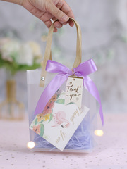 幼兒園兒童生日伴手禮手提透明袋子十歲孩子派對裝零食空禮品袋