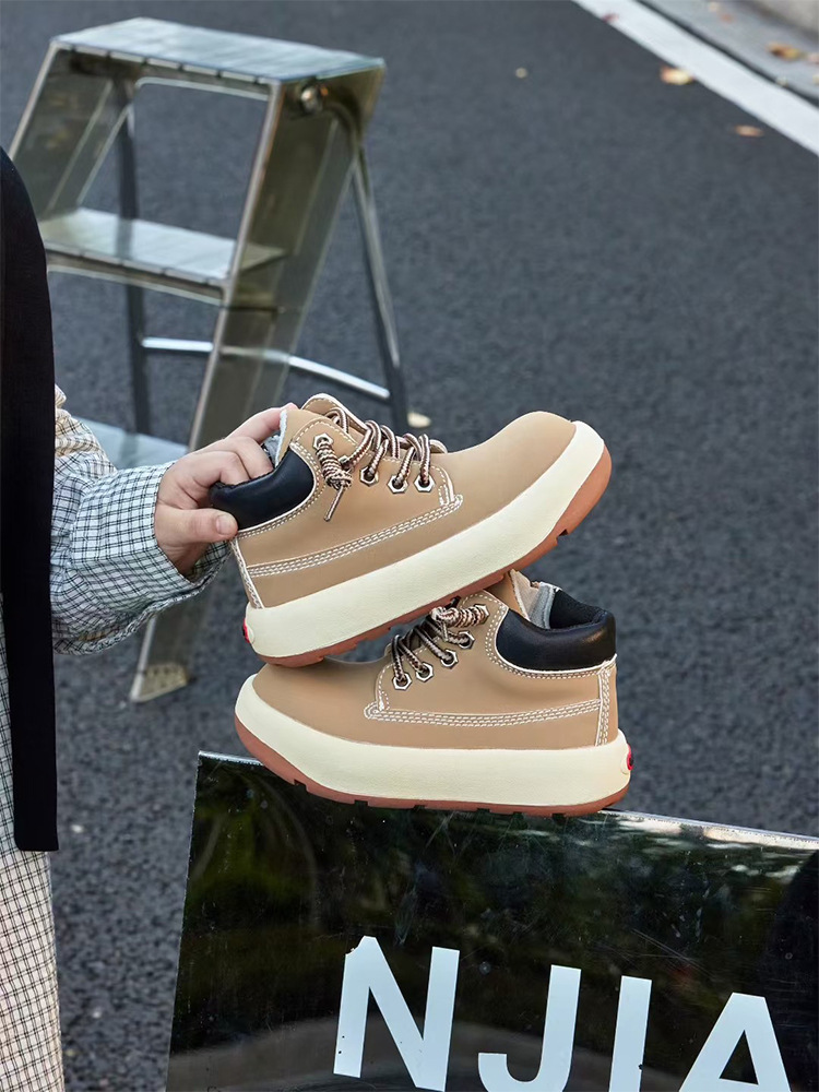 Kinderschuhe Im Martin Look Jungen Und Mädchen Weiche Sohle_voghion.com