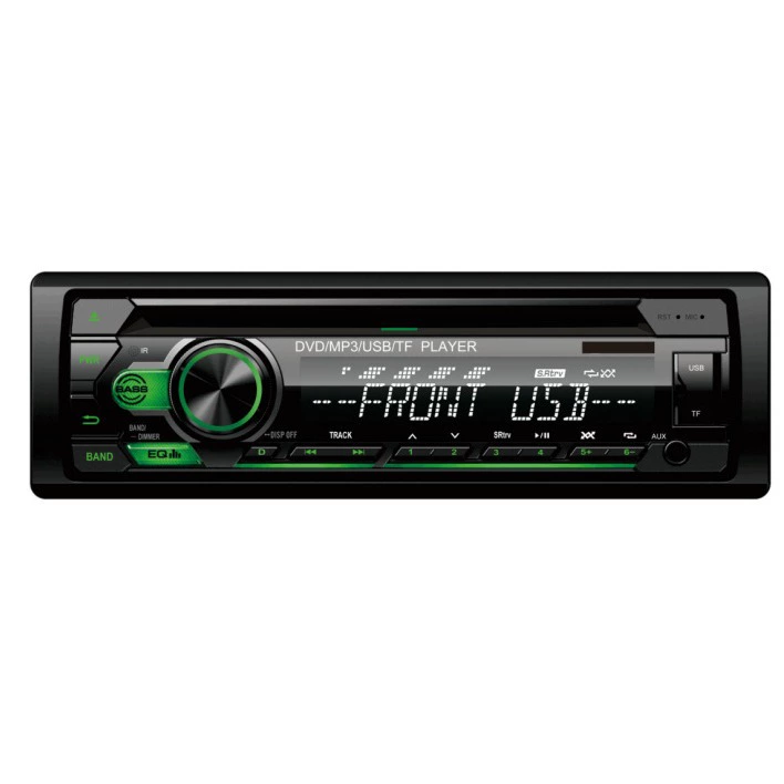 Съемная панель одиночный фиксированный автомобиль Bluetooth DVD Аудио CD-плеер MP3-плеер мобильный телефон Громкая связь USB-накопитель Радио