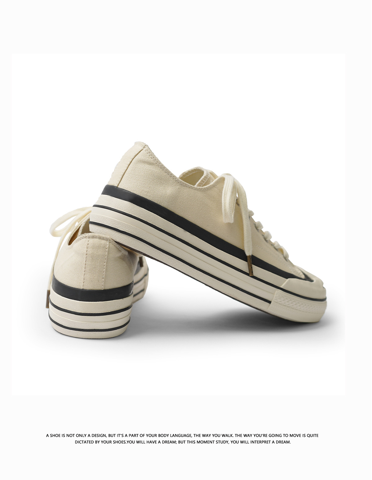 2024 nouvelles chaussures basses tendance en toile respirante à semelles épaisses pour hommes et femmes blanches, japonaises et_voghion.com
