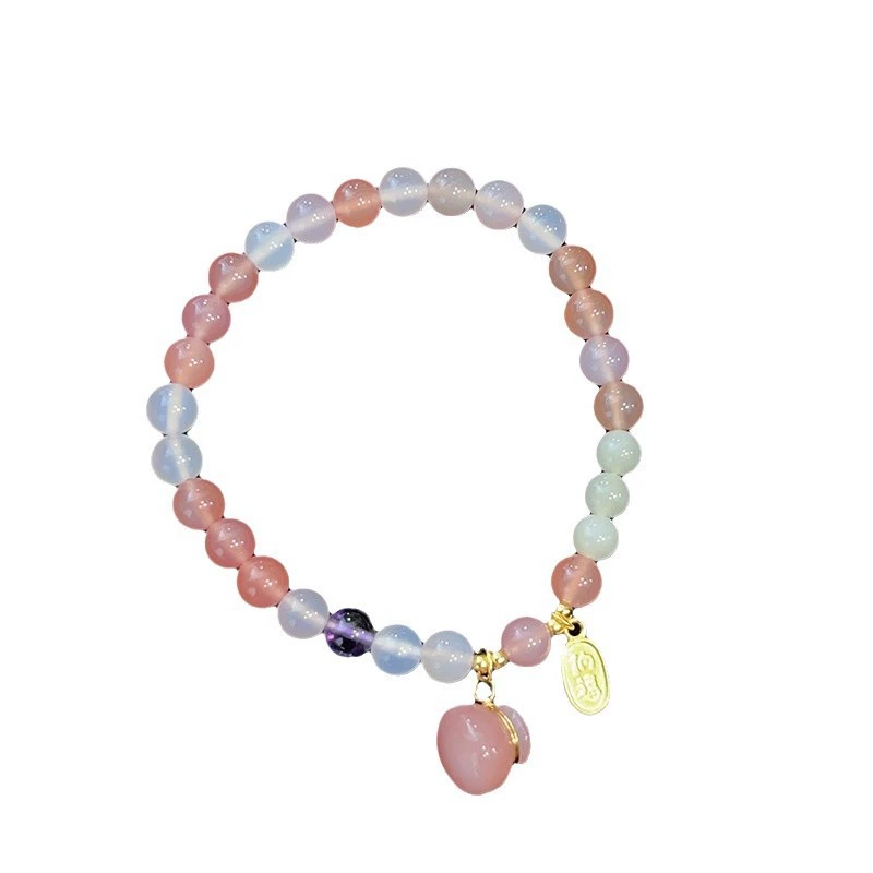 Оникс bracelet из бусины на браслете, серебряный браслет для друга, на удачу, образец серебра 925, подарок для девушки