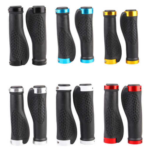 Bicycle handlebar covers, ergonomic handlebar covers, mountain bike handlebar covers, rubber lockable meat ball 3D handlebar covers