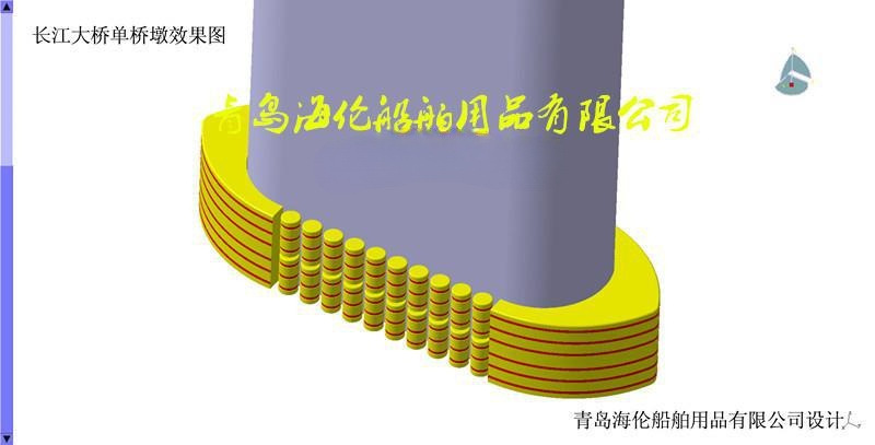 桥墩防撞漂浮型碰垫 EVA实心填充护舷 现货供应直径500型防撞靠球