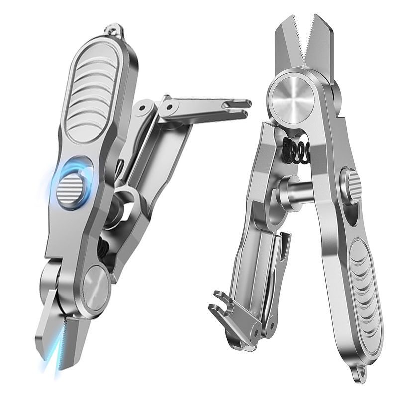 Sports Outdoor Fishing Pliers for Cutting Lure Lines, Multifunctional, Heavy-Duty, for Fishing Line, Pe Line, Stainless Steel Fly Fishing Scissors