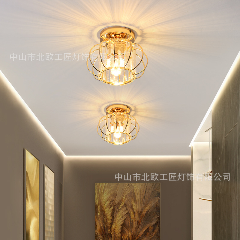 Modern lights for corridor for gazebo