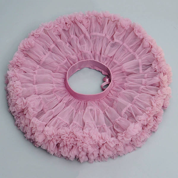Convex skirt pink purple