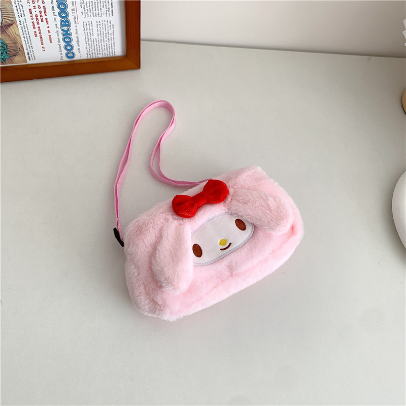 Transfronterizo al por mayor de las mujeres de peluche coolomi mensajero lindo Yugui cachorro ins teléfono móvil bolsa oso conejo lápiz caso regalo