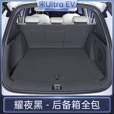 Trunk Mat — Ultra EVDMI full-cover trunk - full-cover-trunk-mat-pure-black-song-ultraev-605-range-has-no-speaker-on-the-right-side