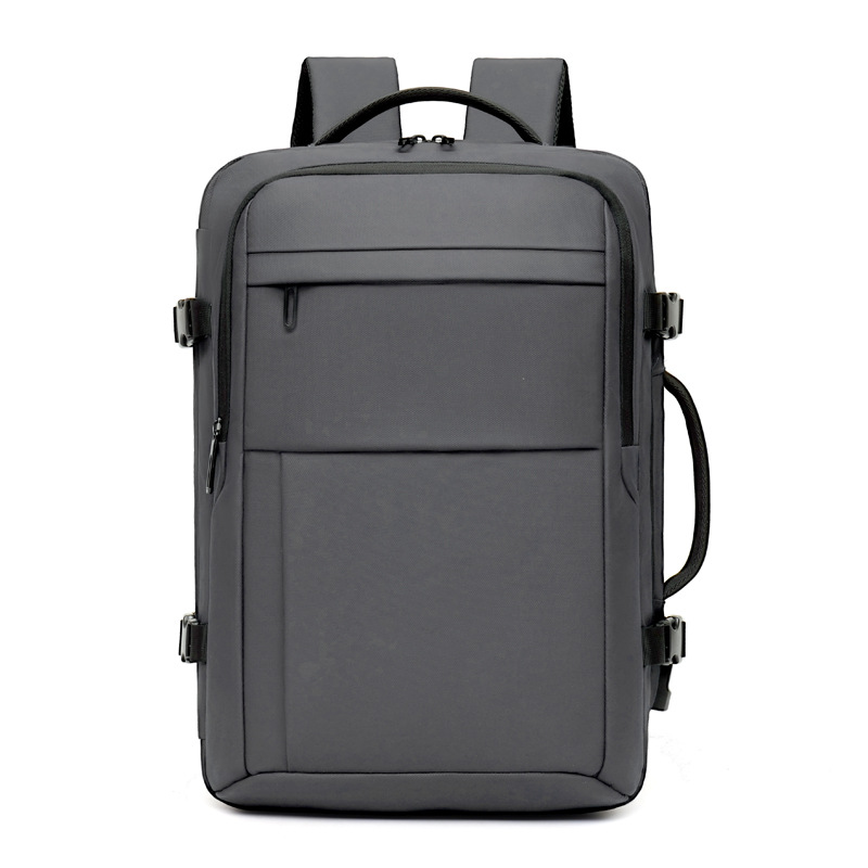 2025 nueva gran capacidad compartimiento mochila de computadora de viaje de negocios mochila de viaje de negocios mochila de desgaste simple mochila