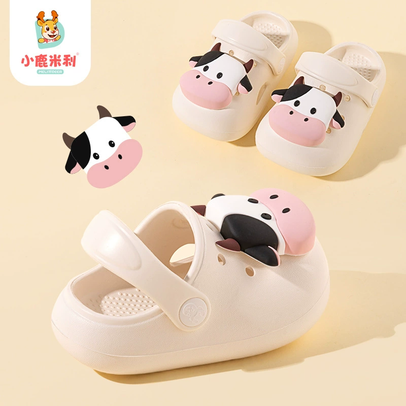 Детская обувь «Крокодил» Little Deer Milli, оптовая продажа, летние милые износостойкие дышащие сандалии с героями мультфильмов для мальчиков и девочек