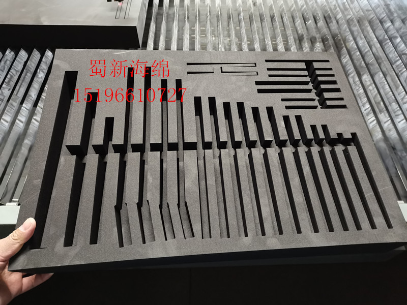 厂家供应黑色EVA雕刻成型异形泡沫/高密度黑色EVA雕刻成型