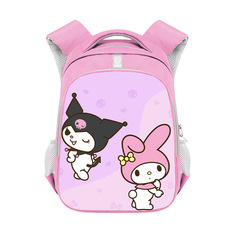 2023庫洛米兒童卡通書包女生背包潮流男女輕便印花雙肩包批發