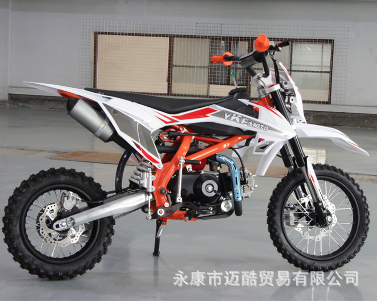 110Cc Off-Road Motorcycle Mountain Cross-Country Pit Bike Two-Wheeled Gasoline-Powered Adult Dirt Bike for Small-Scale Racing
