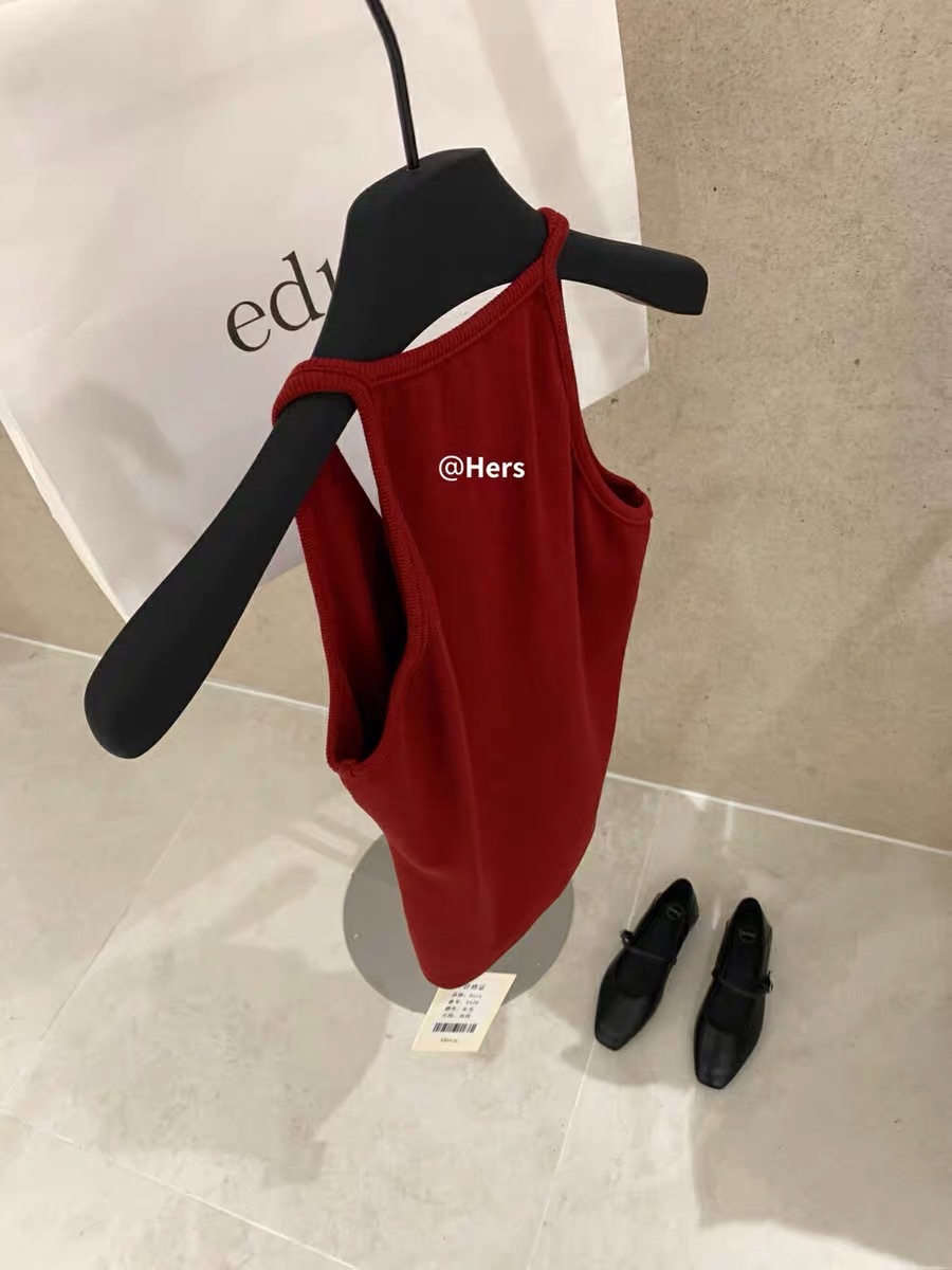 Finnafu [con pecho] chaleco de cuello sexy, chaleco para mujeres cómodas para cubrir el pecho, chaleco de algodón de hilo para mujeres