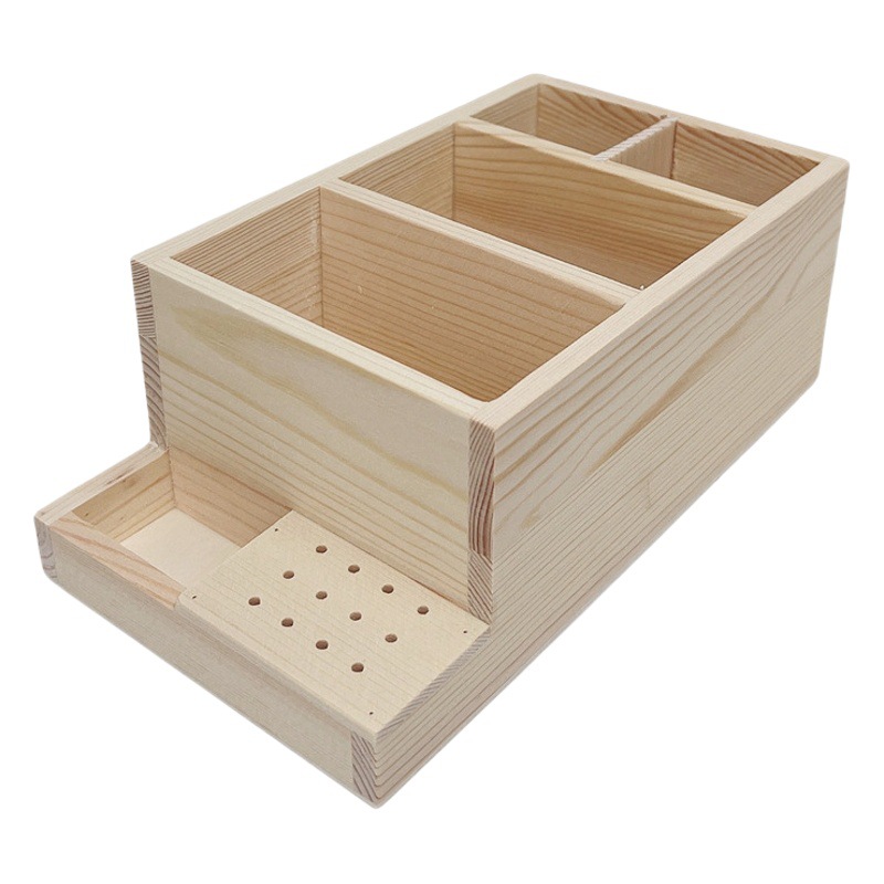 Máquina de pulido de uñas caja de almacenamiento de doble capa simple estilo registro caja titular de la pluma tienda de uñas herramientas especiales Nueva celebridad de Internet