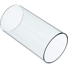 DU2P圆形透明玻璃蜡烛罩玻璃防风供佛灯罩底座三角圆盘蜡烛玻璃罩