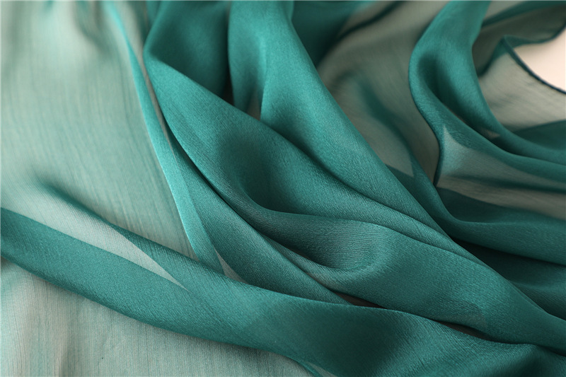 Sciarpa in tinta unita Sciarpa sottile e grande Turismo Protezione solare Decorazione Fotografia Scialle Sciarpa in crepe liscio in tinta unita_voghion.com