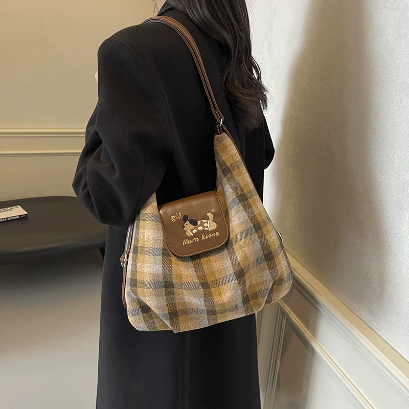 Backpack, shoulder bag, demi-season one-shoulder bag