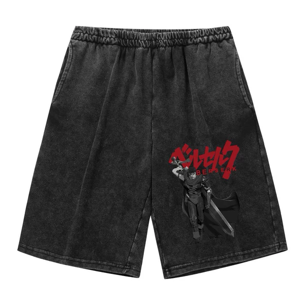 Washed shorts A4
