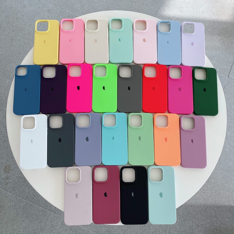 Flocked Skin-Feel Silicone Case Suitable for Apple 17Pro Phone Case 15Pro 16 Solid Color Matte Anti-Sweat Protective Cover Flocked Skin-Feel Silicone Case Suitable for Apple 17Pro Phone Case 15Pro 16 Solid Color Matte Anti-Sweat Protective Cover