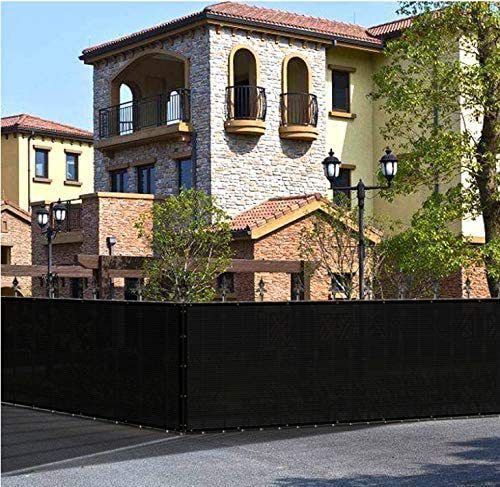 Balcony net privacy net sunshade sail gray black beige PE edging buckle cross-border sunshade net cross-border Amazon