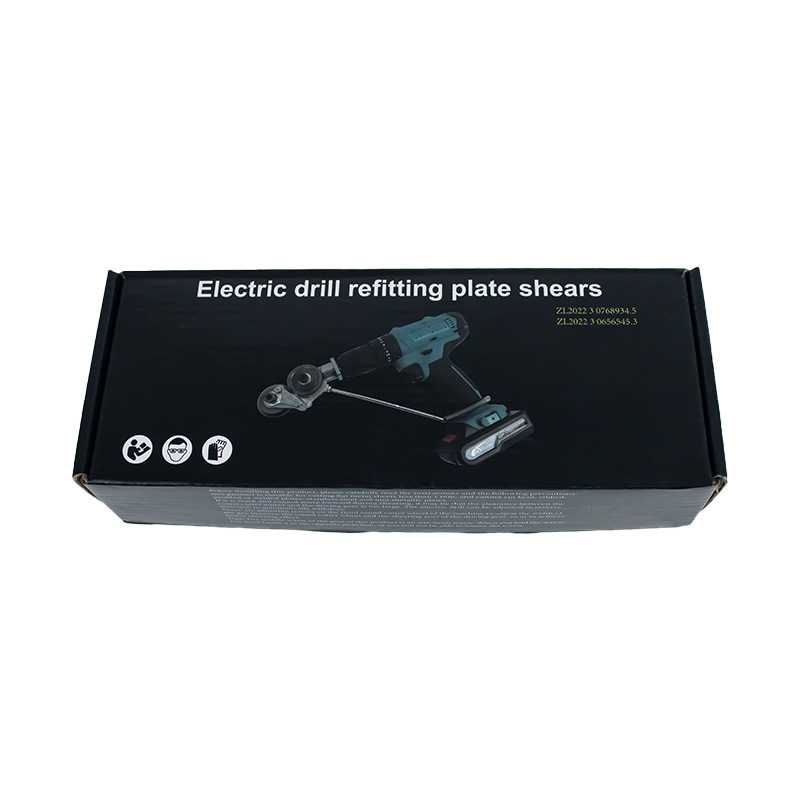 Taladro eléctrico máquina de corte de conversión cortador de placa de metal Cambio de máquina de corte de conversión tijeras de hierro eléctrico