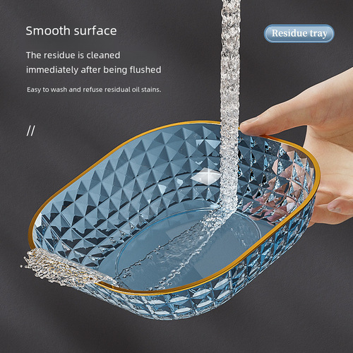 Nordic light luxury skeleton plate household small snack plate creative fruit bowl gold edge snack plate new wholesale