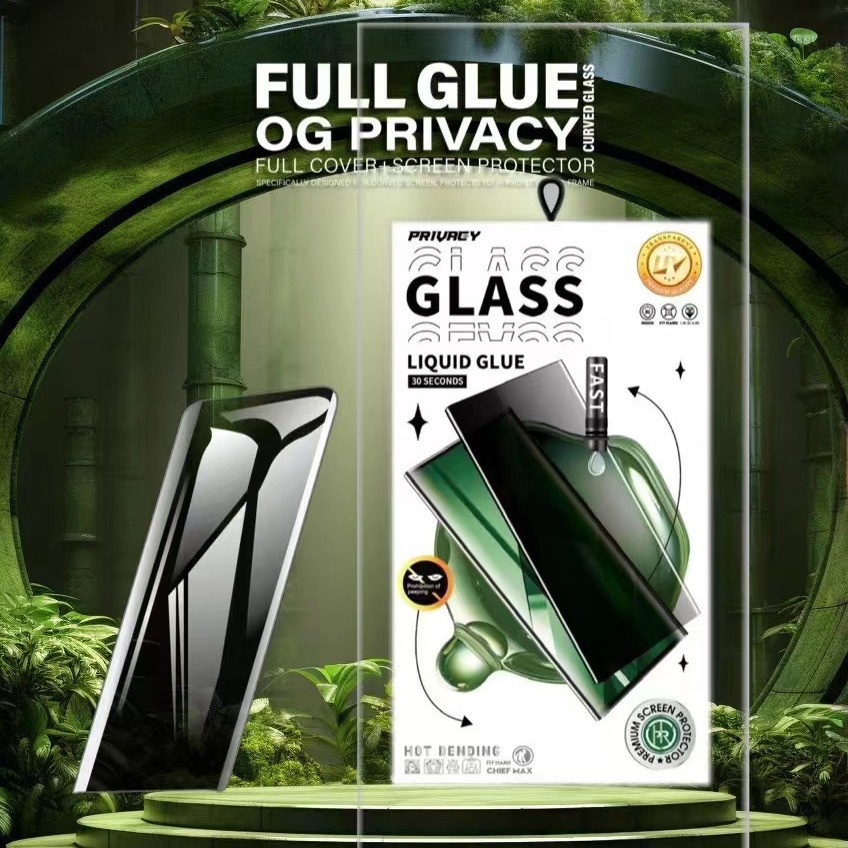 Adecuado para el teléfono móvil curvo templado película exterior embalaje UV epoxi templado película especial embalaje Shell selección de varios estilos