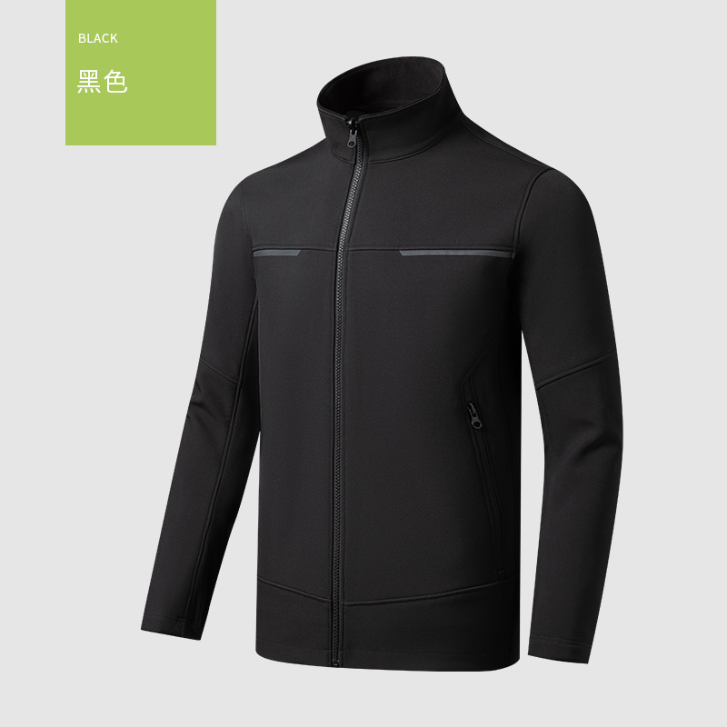 Celular cálido cuello a prueba de viento chaqueta a prueba de agua seguridad reflectiva chaqueta de trabajo chaqueta de hombre personalizada