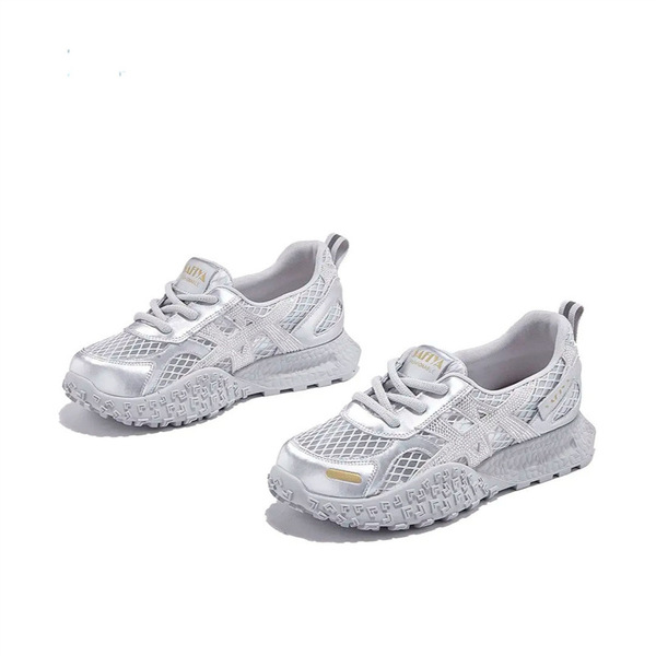 Fashionable mesh breathable sneakers platform for leisure