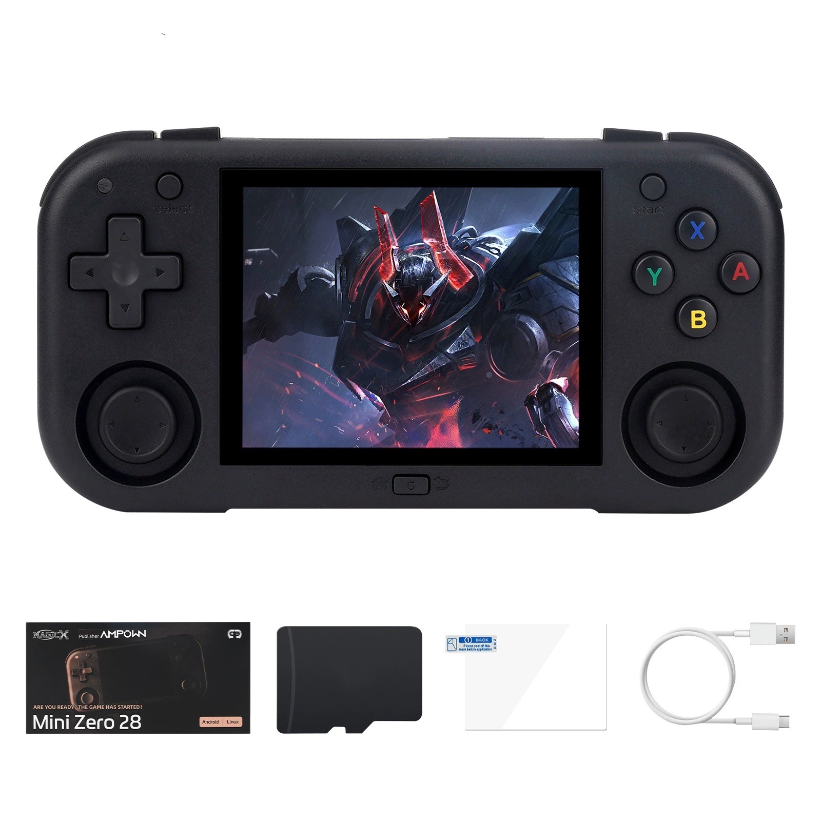 New Cross-Border Mini Zero 28 Weeks Handheld Game Console 2.8 Mini Retro Classic Joystick Game Console