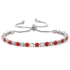Drawstring-red and white