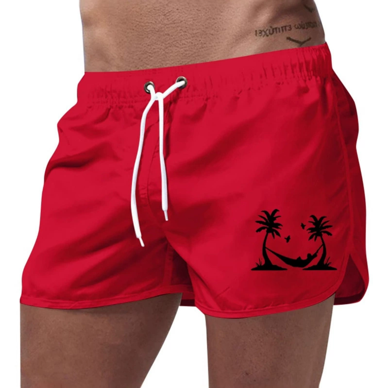 Модные пляжные быстровысыхающие многоцветные спортивные шорты, Aliexpress