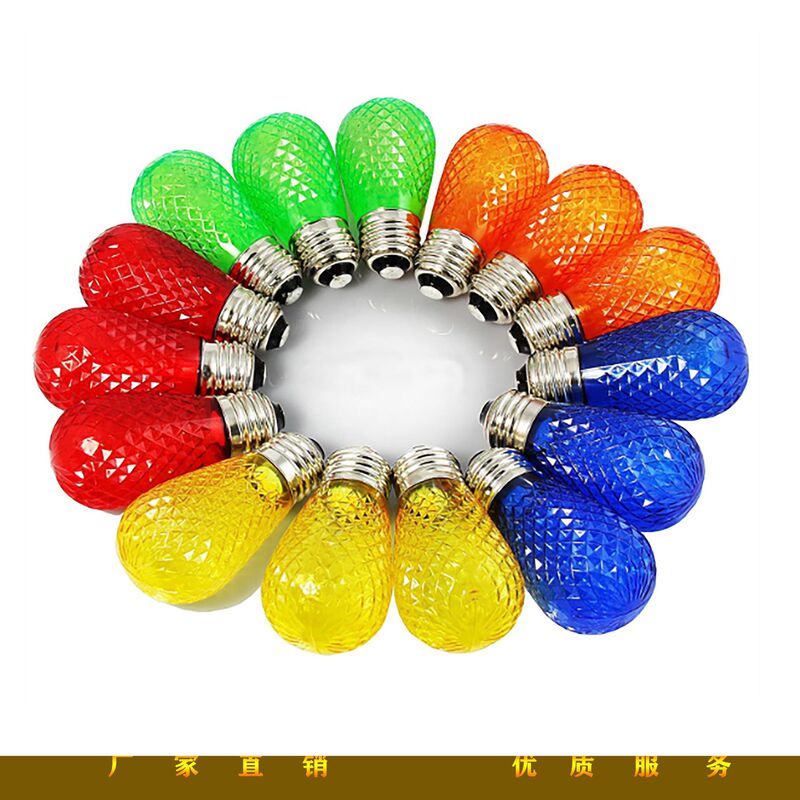 LED Marquee String S14 Diode Strawberry Colorful Christmas Lights E26 E27 Light String LED Marquee String S14 Diode Strawberry Colorful Christmas Lights E26 E27 Light String