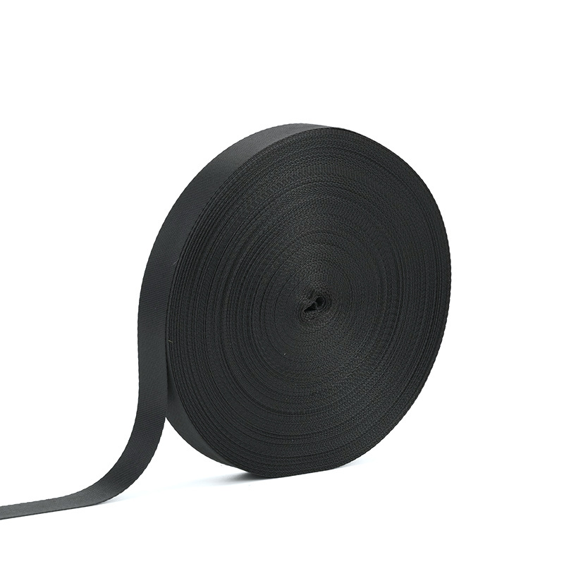 Imitación de nylon correa de tejido ecológica plana de patrón denso herringbone estadounidenses correa de tejido accesorios de correa de maleta al por mayor