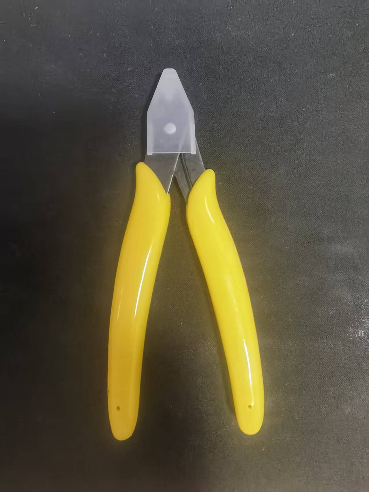 Hooded handle without letters - yellow