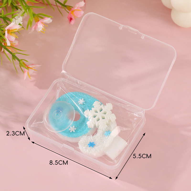 跨境浪漫雪花创意数字生日蜡烛蛋糕手工DIY派对烘焙氛围感装饰品|undefined