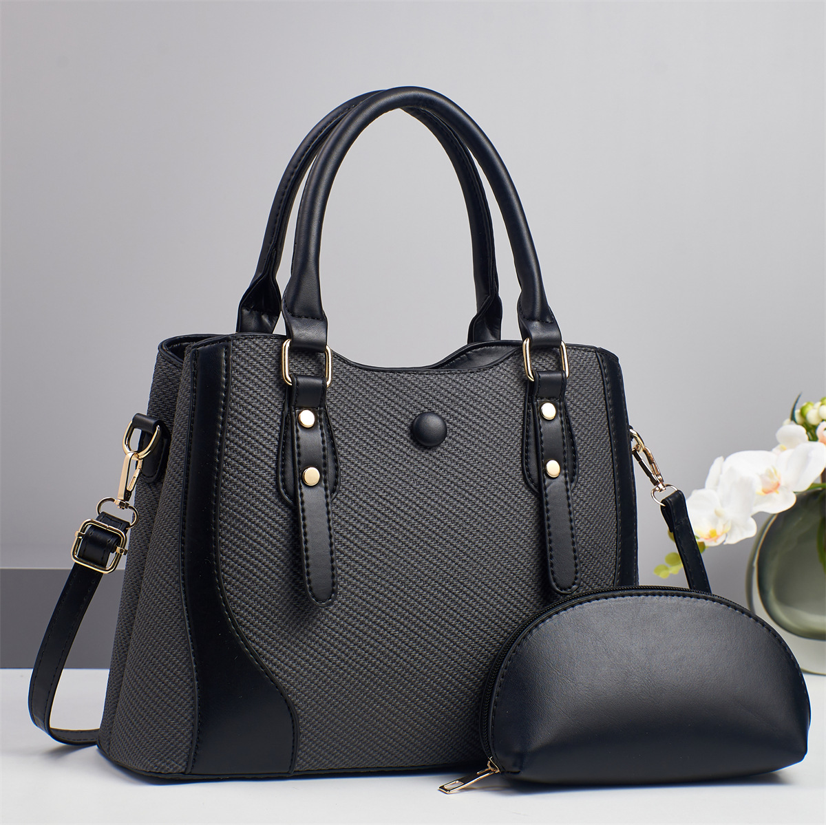 Nuevo hermoso bolso de hombro, bolso de mujer, bolso de mujer, temperamento universal