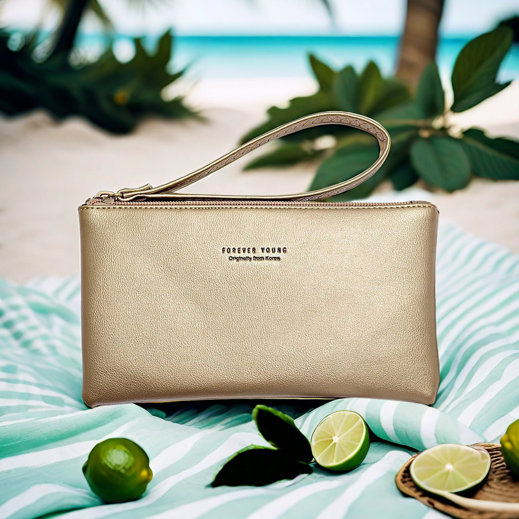 Fábrica al por mayor nuevo estilo de las mujeres largo simple moda monedero bolso del teléfono móvil bolso de las mujeres Cartera de entrega de una sola pieza de las mujeres