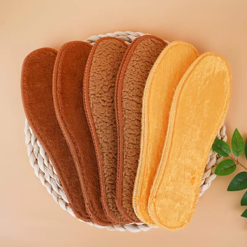 保暖鞋垫加绒鞋垫防寒加厚鞋垫冬季抗寒不冻脚加绒棉鞋垫舒适鞋垫